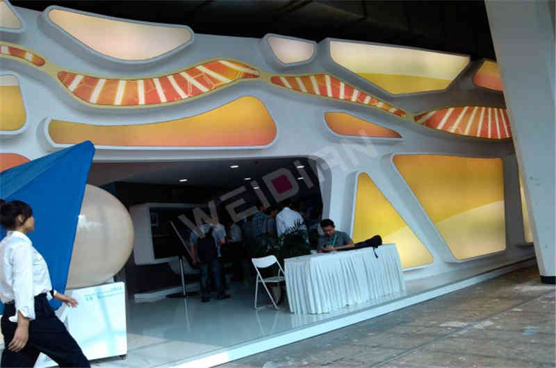 中國電信展臺(tái)設(shè)計(jì)搭建
